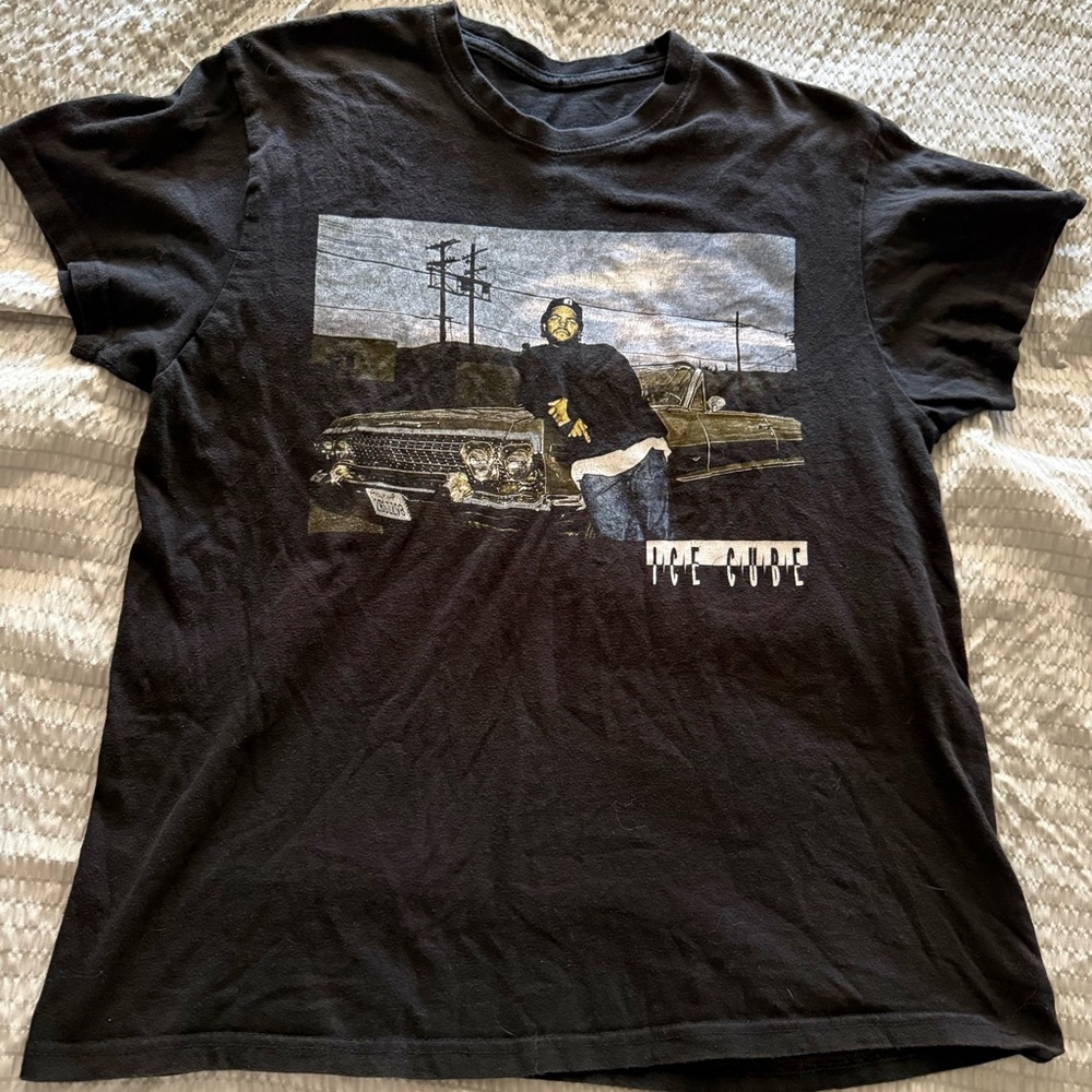 Boyz N The Hood Graphic Tee Mens Size L Ice Cube design